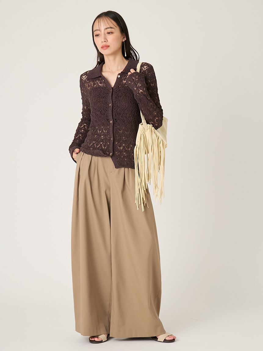 FRAY I.D「フリンジスラウチバッグ」|ハンドバッグ|