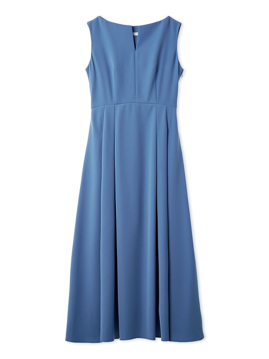 FRAY I.D「キーネックタックフレアドレス」|ドレス|