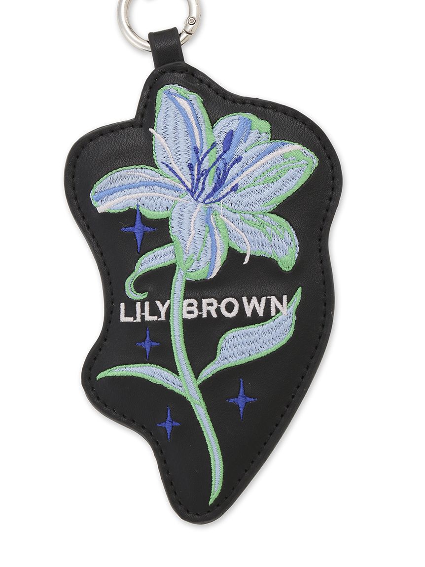 LILY BROWN「エンブロイダリーミラーチャーム」|キーケース|