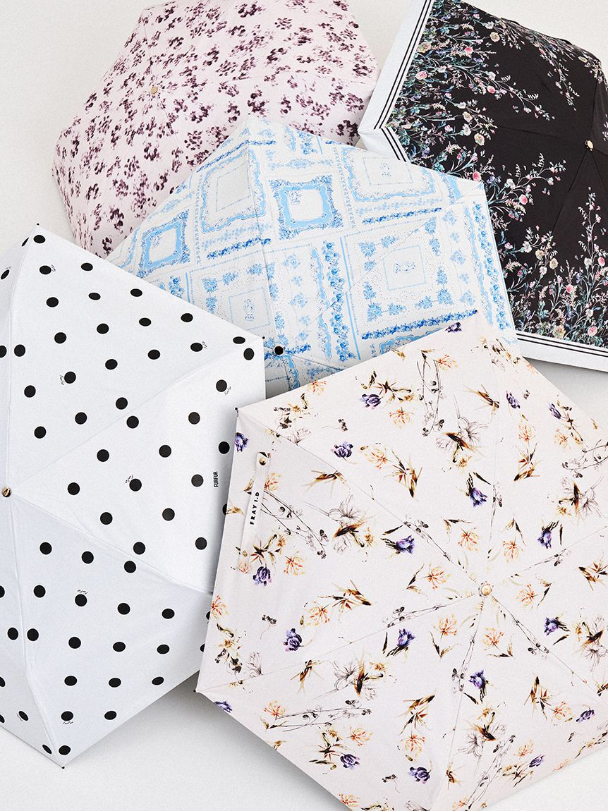 LILY BROWN「【LILY BROWN&times;PROTECT U】Lily Bearモチーフ晴雨兼用折り畳み日傘」|傘|