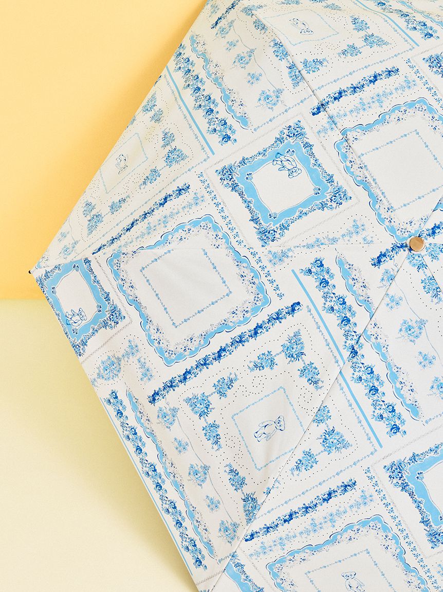 LILY BROWN「【LILY BROWN&times;PROTECT U】Lily Bearモチーフ晴雨兼用折り畳み日傘」|傘|