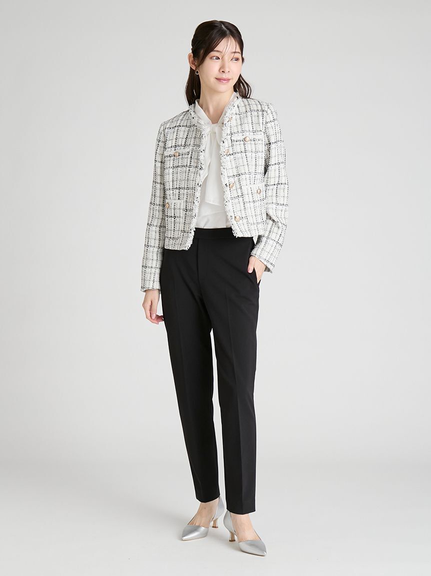 CELFORD「ストレッチスキニーテーパードパンツ」|チノ|