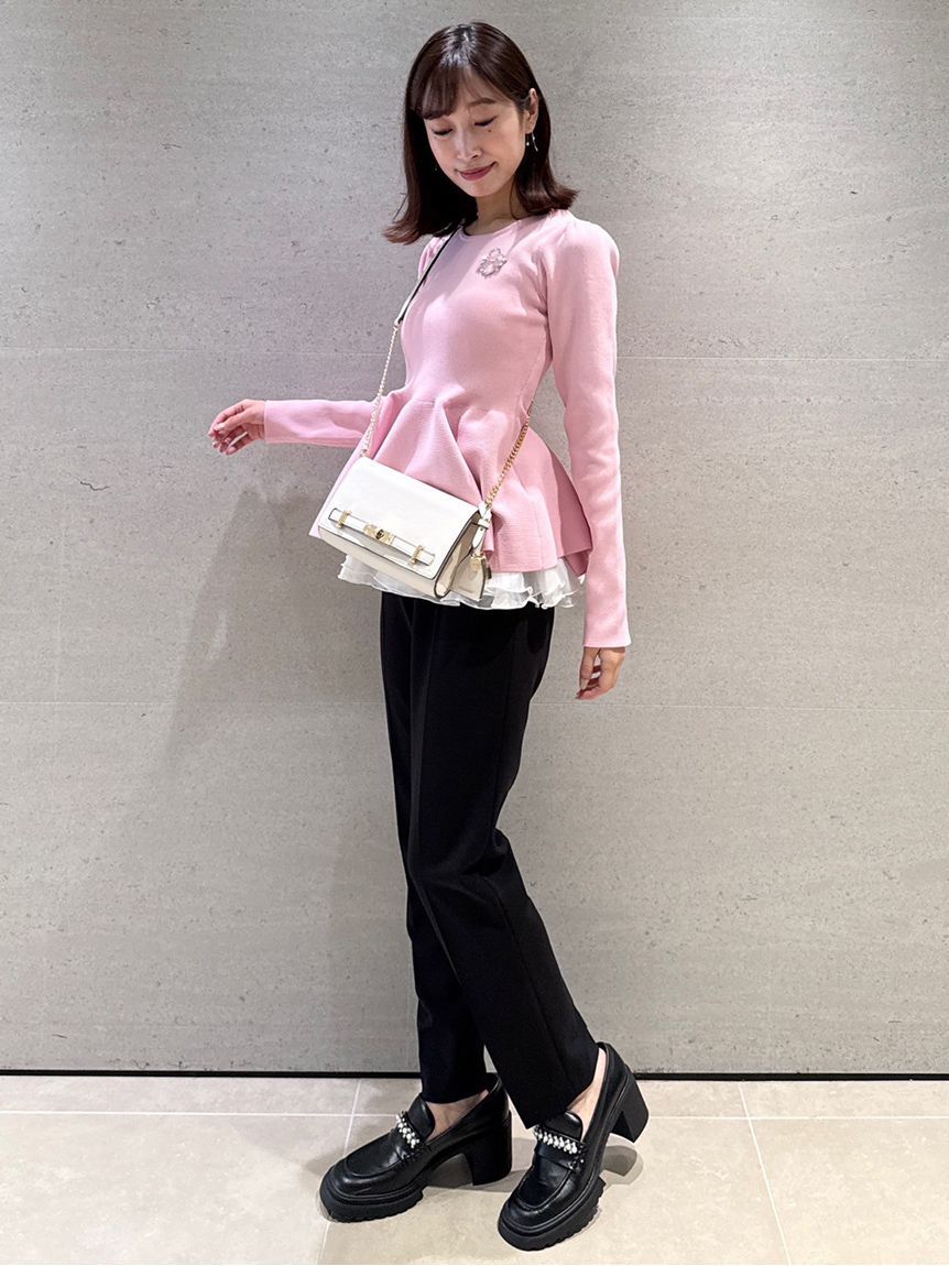 CELFORD「ストレッチスキニーテーパードパンツ」|チノ|