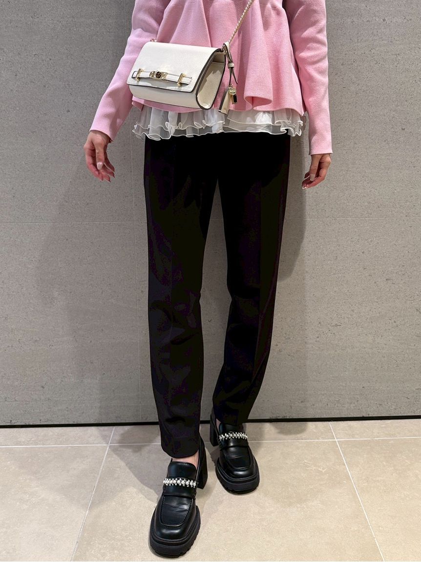 CELFORD「ストレッチスキニーテーパードパンツ」|チノ|