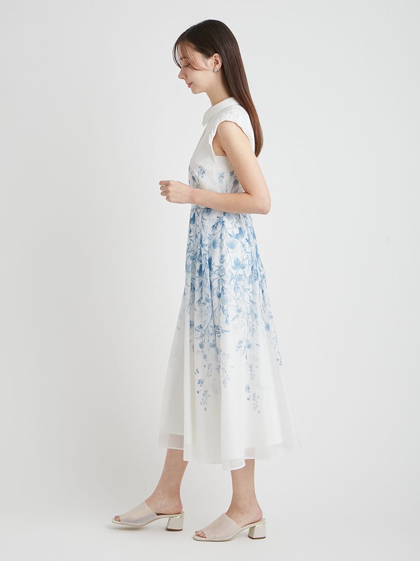 CELFORD「【洗える】パネルフラワーワンピース」|ワンピース|