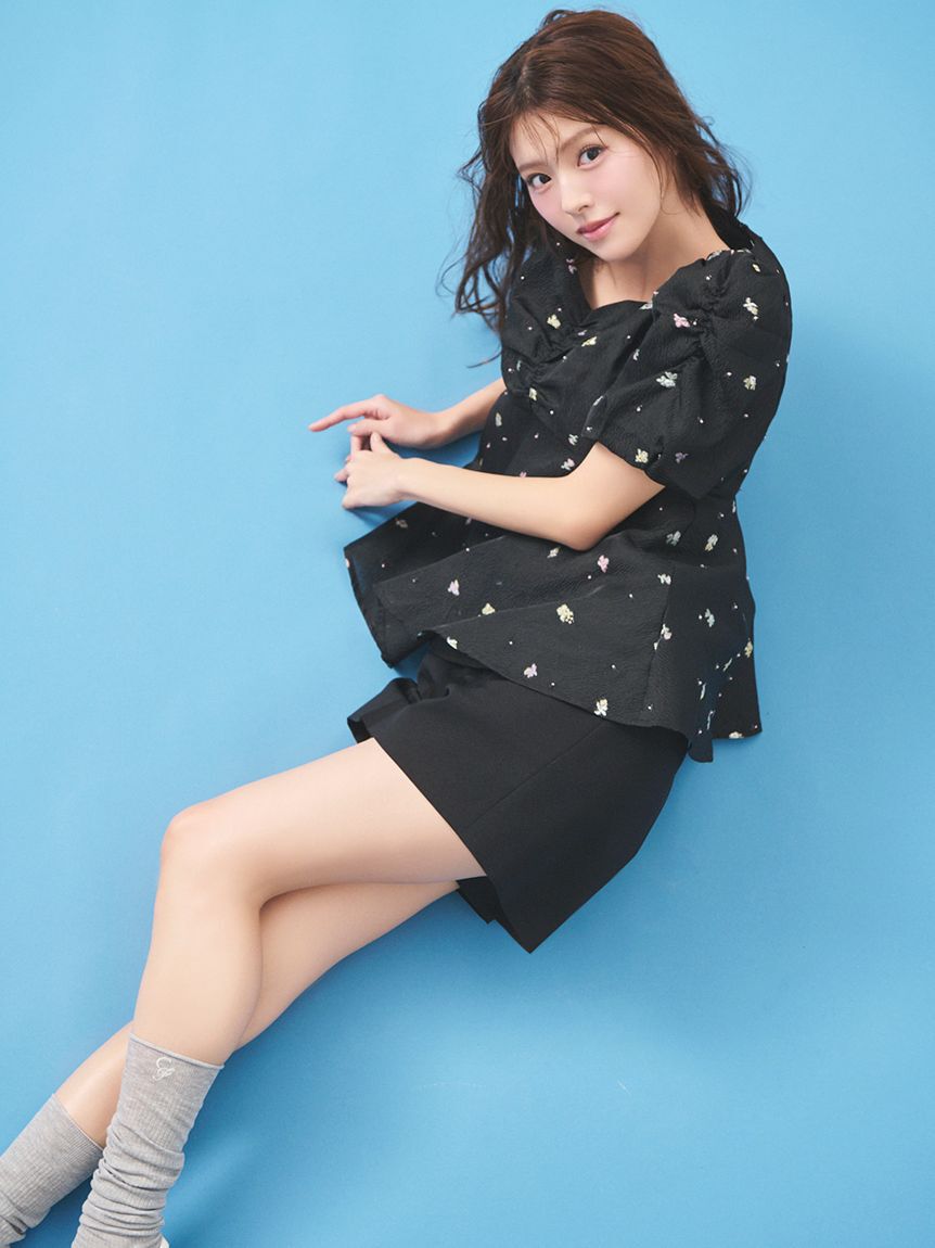 CELFORD「【洗える】ベルト付きショートパンツ」|その他|BLK