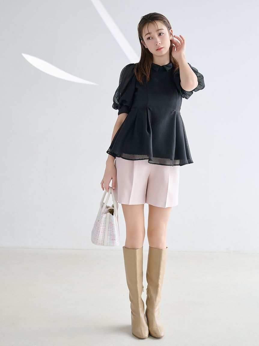 CELFORD「【洗える】ベルト付きショートパンツ」|その他|