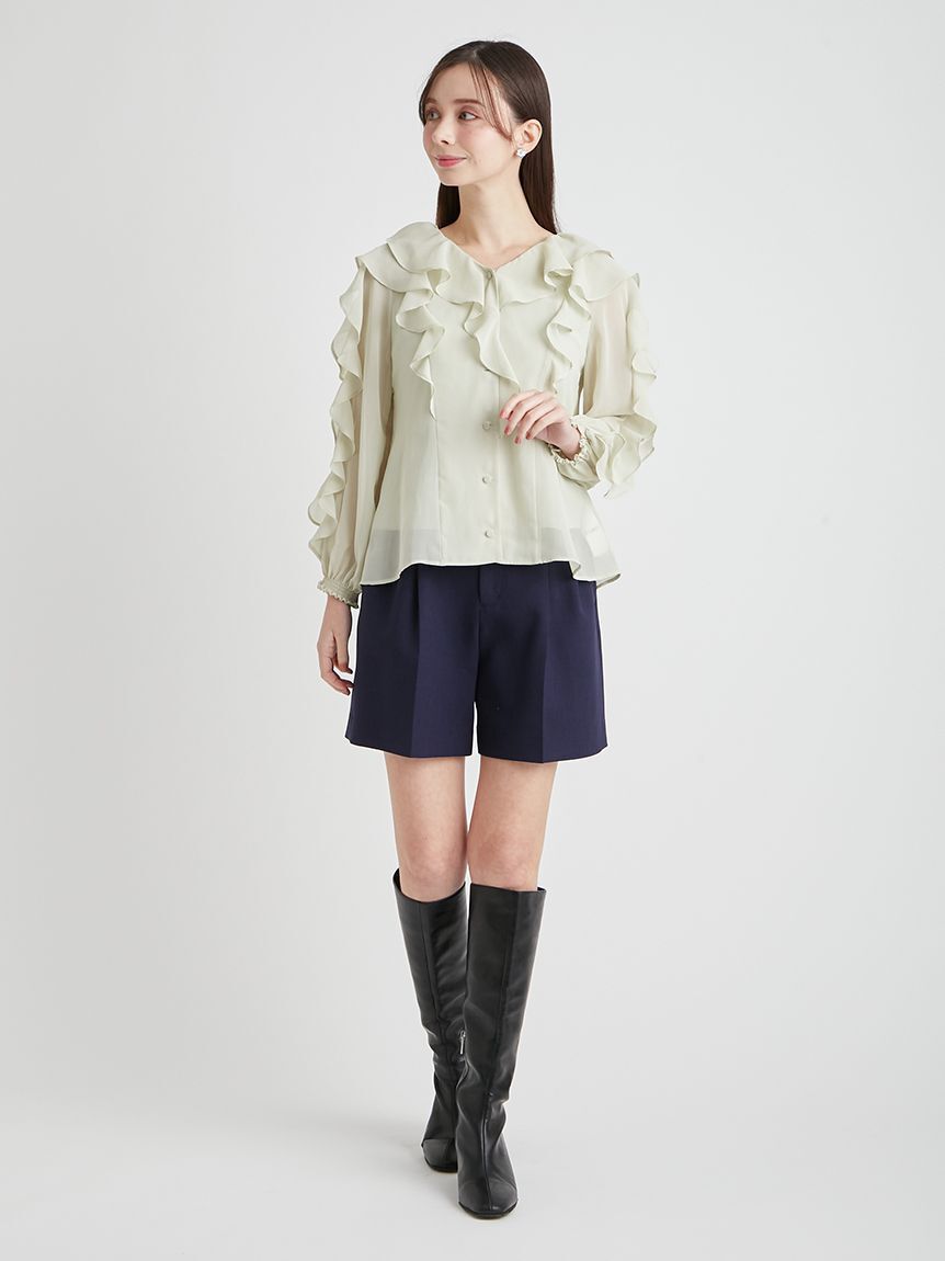 CELFORD「【洗える】ベルト付きショートパンツ」|その他|