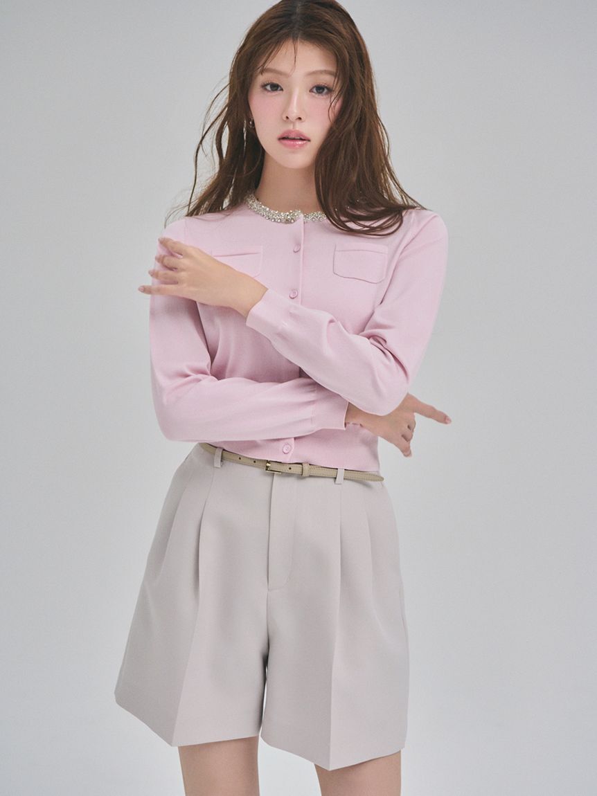 CELFORD「【洗える】ベルト付きショートパンツ」|その他|