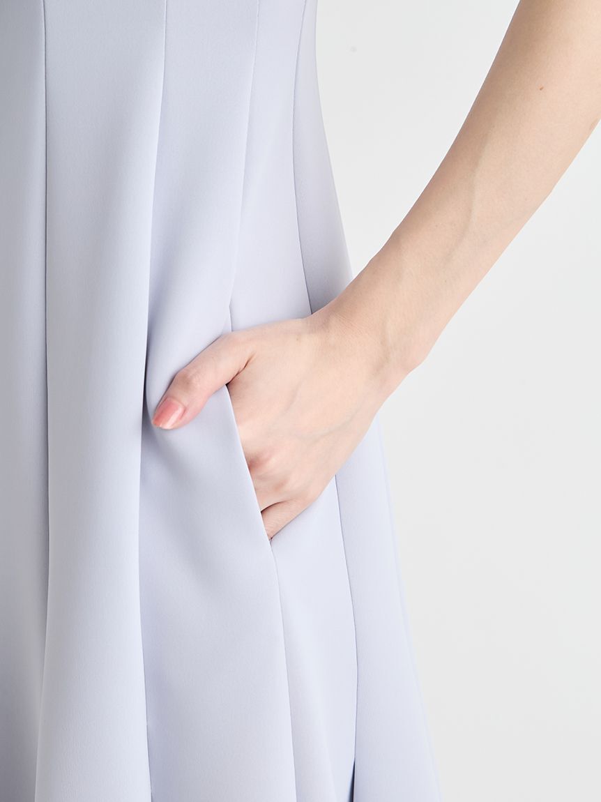 CELFORD「【洗える】デタッチャブルポンチマーメイドワンピース」|ワンピース|