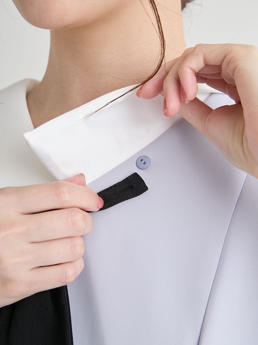 CELFORD「【洗える】デタッチャブルポンチマーメイドワンピース」|ワンピース|