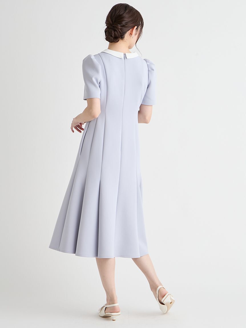 CELFORD「【洗える】デタッチャブルポンチマーメイドワンピース」|ワンピース|