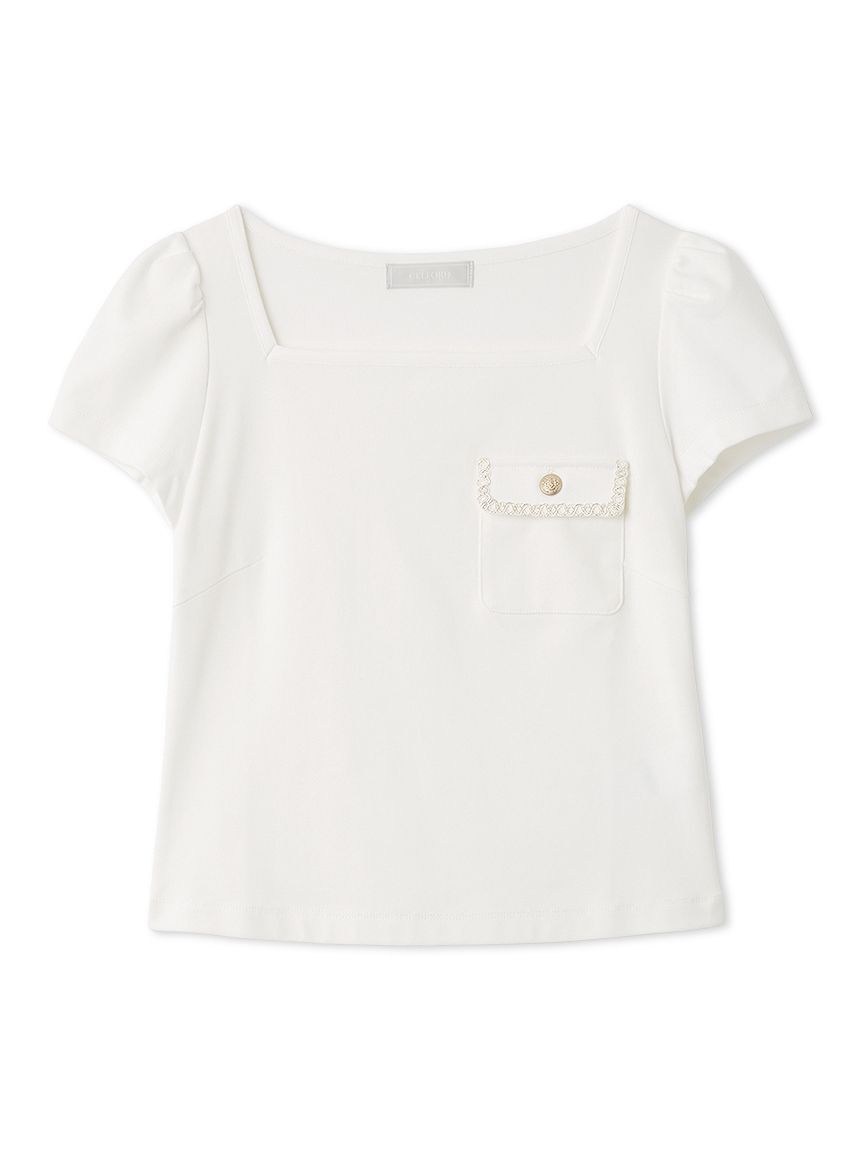 CELFORD「【洗える】トリムポケットTシャツ」|Tシャツ・カットソー|