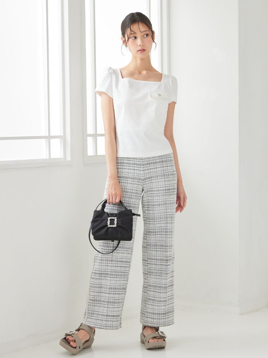 CELFORD「【洗える】トリムポケットTシャツ」|Tシャツ・カットソー|