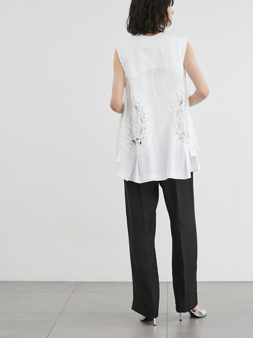 styling/「【セットアップ対応】バックサテンパンツ」|チノ|