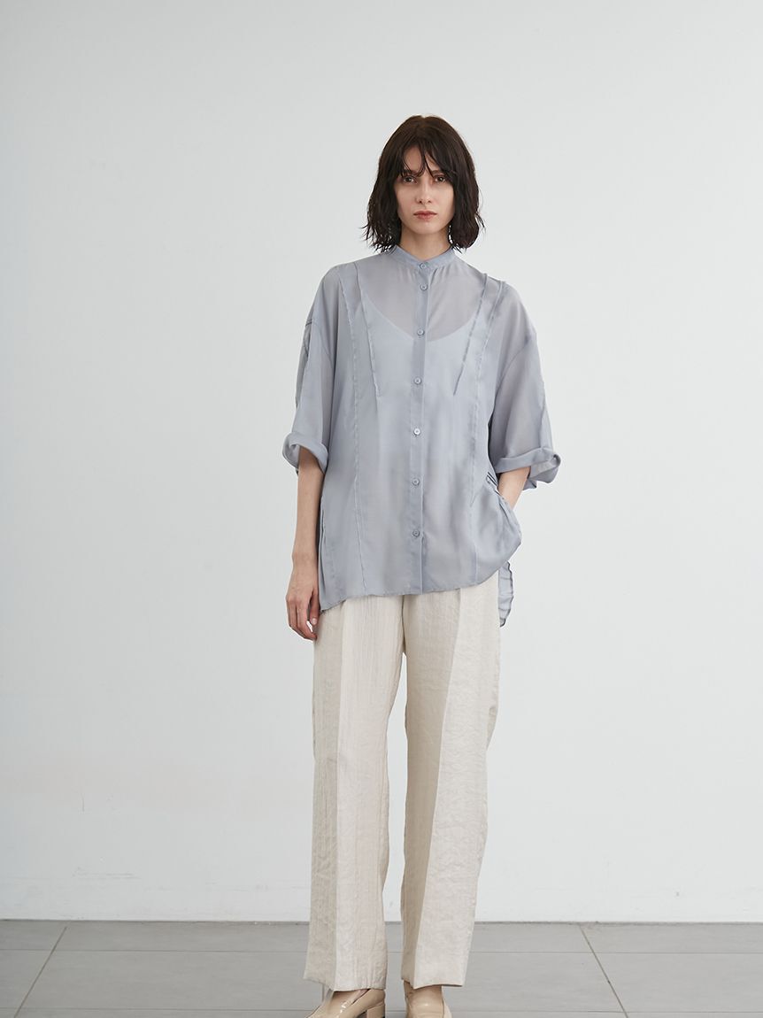 styling/「【セットアップ対応】バックサテンパンツ」|チノ|