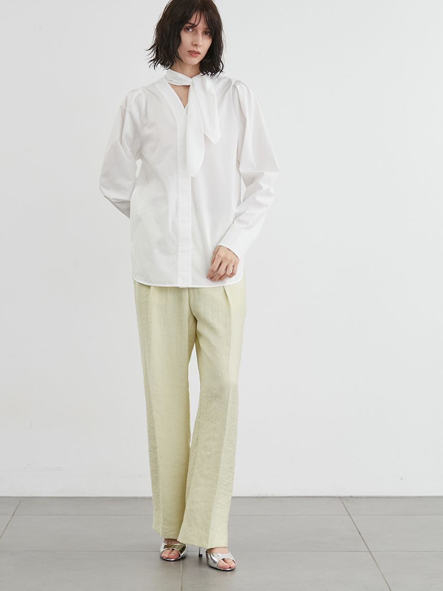 styling/「【セットアップ対応】バックサテンパンツ」|チノ|