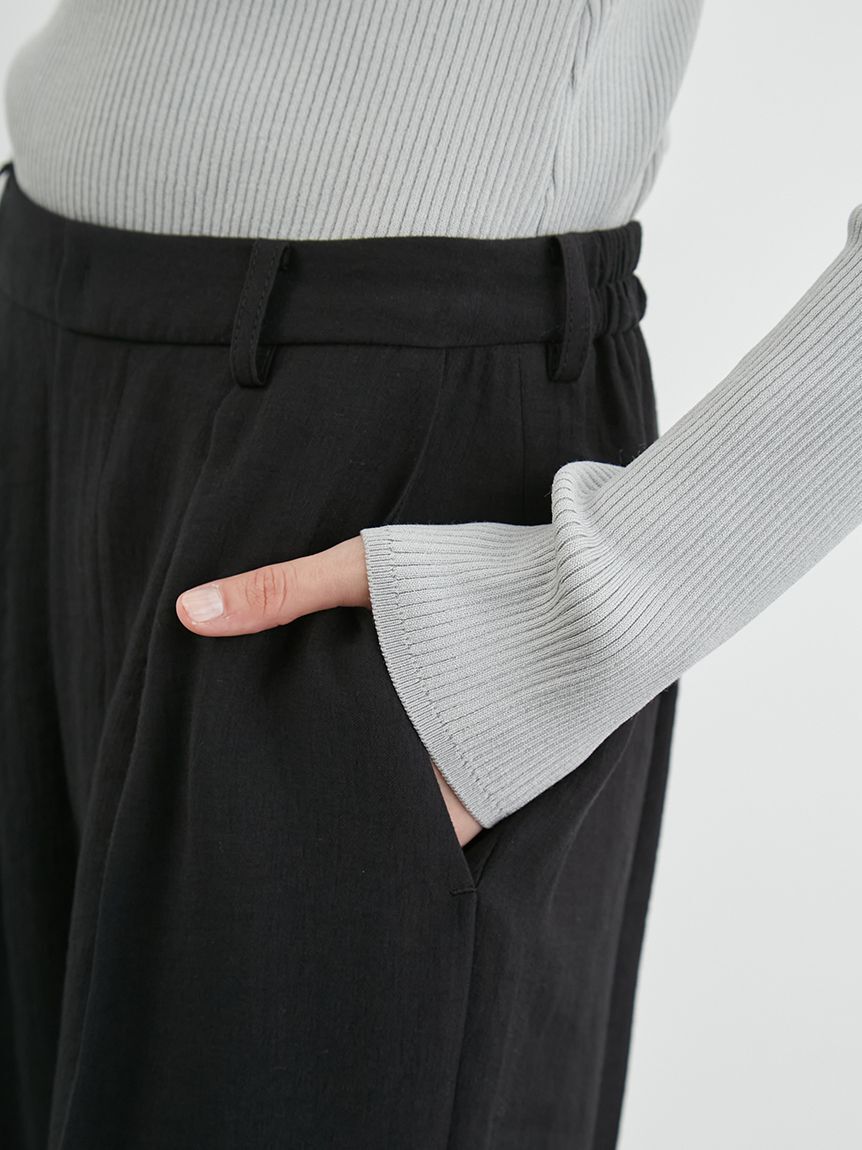 styling/「【セットアップ対応】バックサテンパンツ」|チノ|