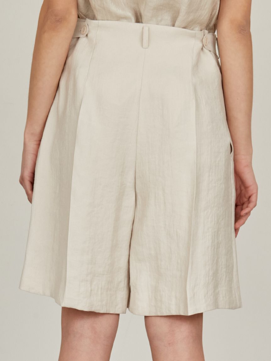 styling/「【セットアップ対応】バックサテンショートパンツ」|チノ|