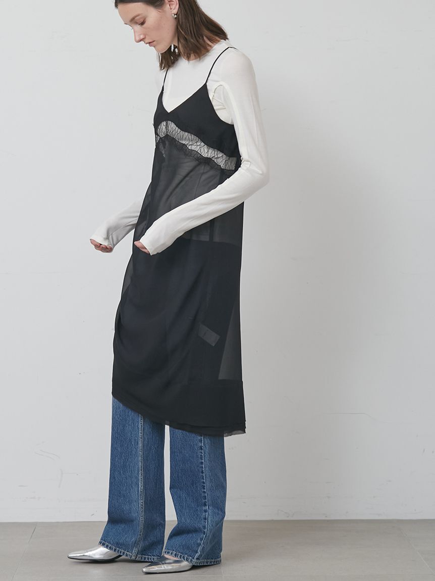 styling/「シフォンキャミワンピース」|ワンピース|