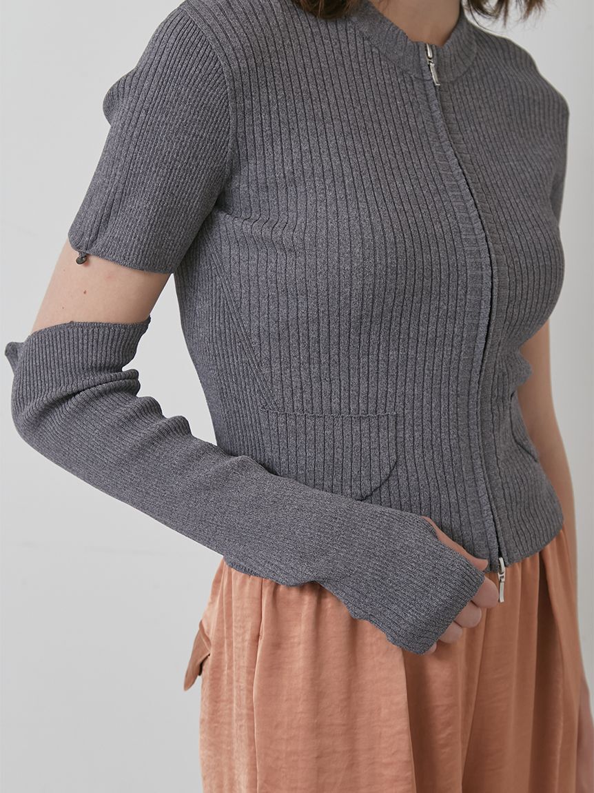 styling/「【S/S(エスバイエス)】2WAYショートカーディガン＜ウォッシャブル・接触冷感＞」|カーディガン|