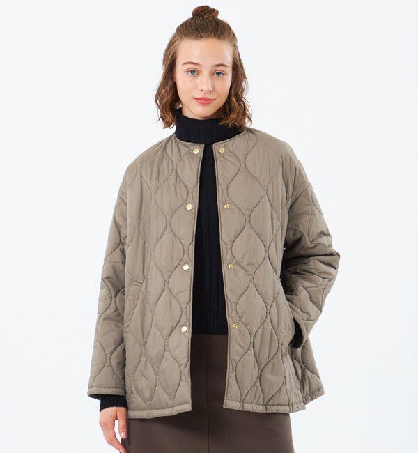 MACKINTOSH PHILOSOPHY「【WEB&一部店舗】リバーシブルキルティングコート」|その他|ベージュ