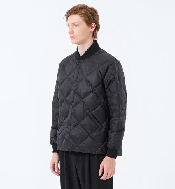 MACKINTOSH PHILOSOPHY「ダイヤキルトタフタ フライトジャケット with TAION」|ブルゾン・スタジャン|