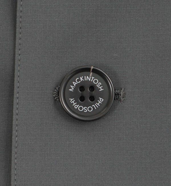 MACKINTOSH PHILOSOPHY「シャドーリップストップ  WELLINGTON(ウェリントン) BT HOOD SHORT」|ステンカラーコート|