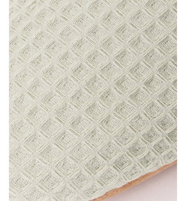 TOKYO DESIGN CHANNEL「YORI ワッフルかかとリボンバブーシュ L」|ルームシューズ|