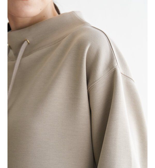 ikka「ダンボールニットスピンドルプルオーバー」|パーカー|