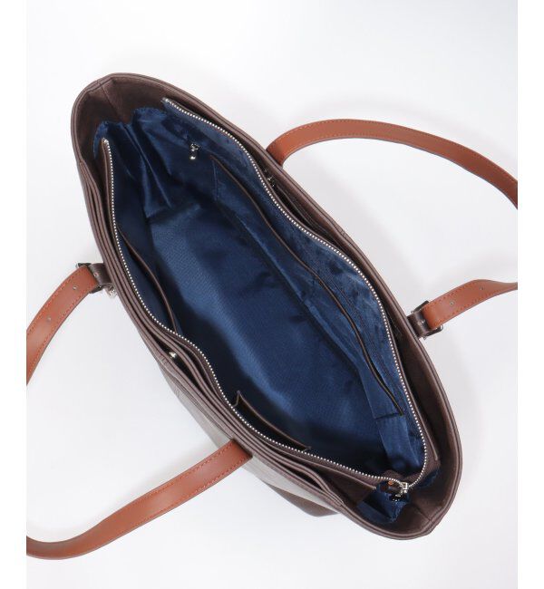 ikka「【雑誌MonoMax4月号掲載】GPレザータッチトートバッグ「小泉孝太郎さん着用モデル」」|トートバッグ|