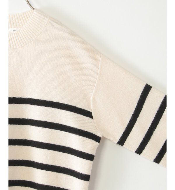 ikka kids「【親子おそろい】クリーミーボーダーニット（120~160cm）」|その他|