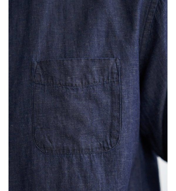 ikka「【雑誌MonoMax5月号掲載】【吸水速乾】7分袖イージーケアリネン無地シャツ」|シャツ・ブラウス|