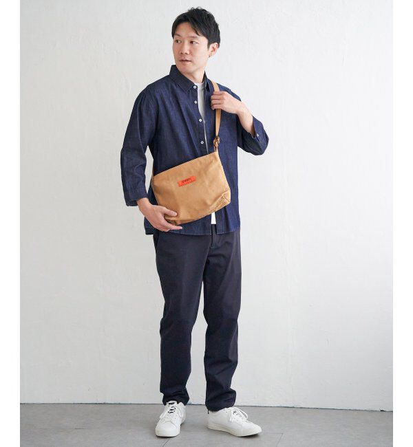 ikka「【雑誌MonoMax5月号掲載】【吸水速乾】7分袖イージーケアリネン無地シャツ」|シャツ・ブラウス|