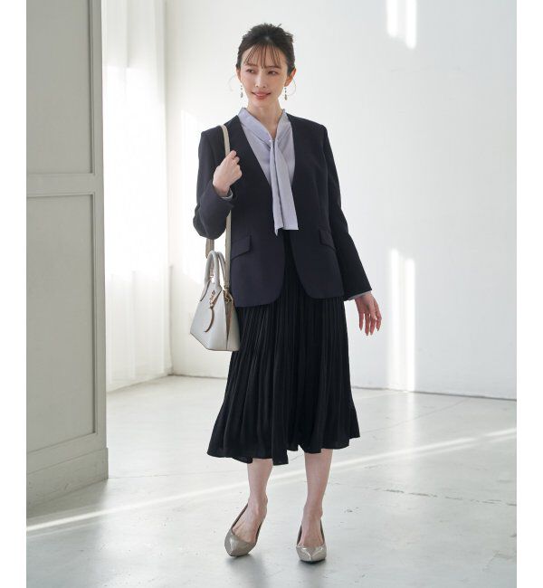 IKKA LOUNGE「ボータイデザインブラウス」|シャツ・ブラウス|