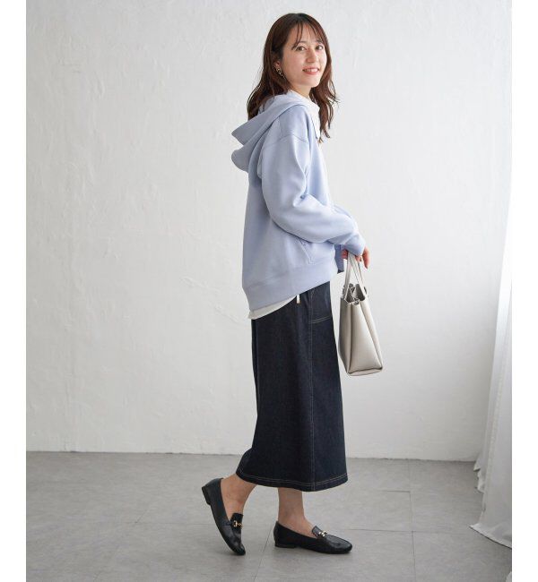 ikka「GOKU楽カノコダンボールパーカ」|パーカー|