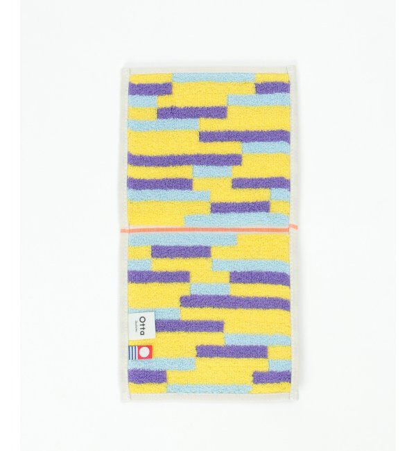 Lbc with Life「Otta オッタ シマキカ柄2つ折りハンカチ」|タオル|