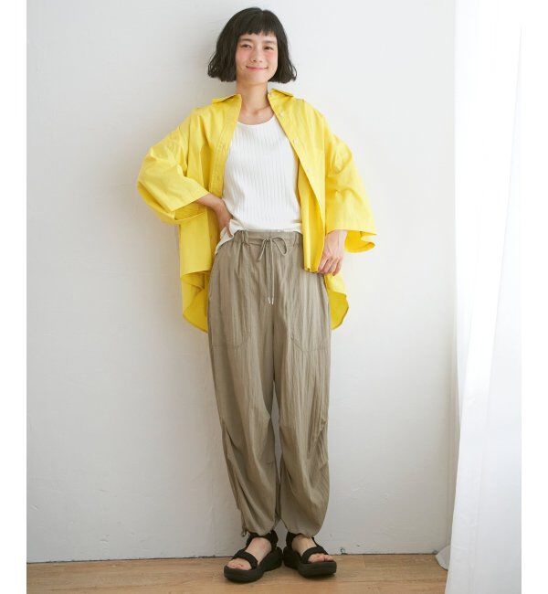 Lbc with Life「コットンUSA針抜きタンクトップ」|キャミソール|