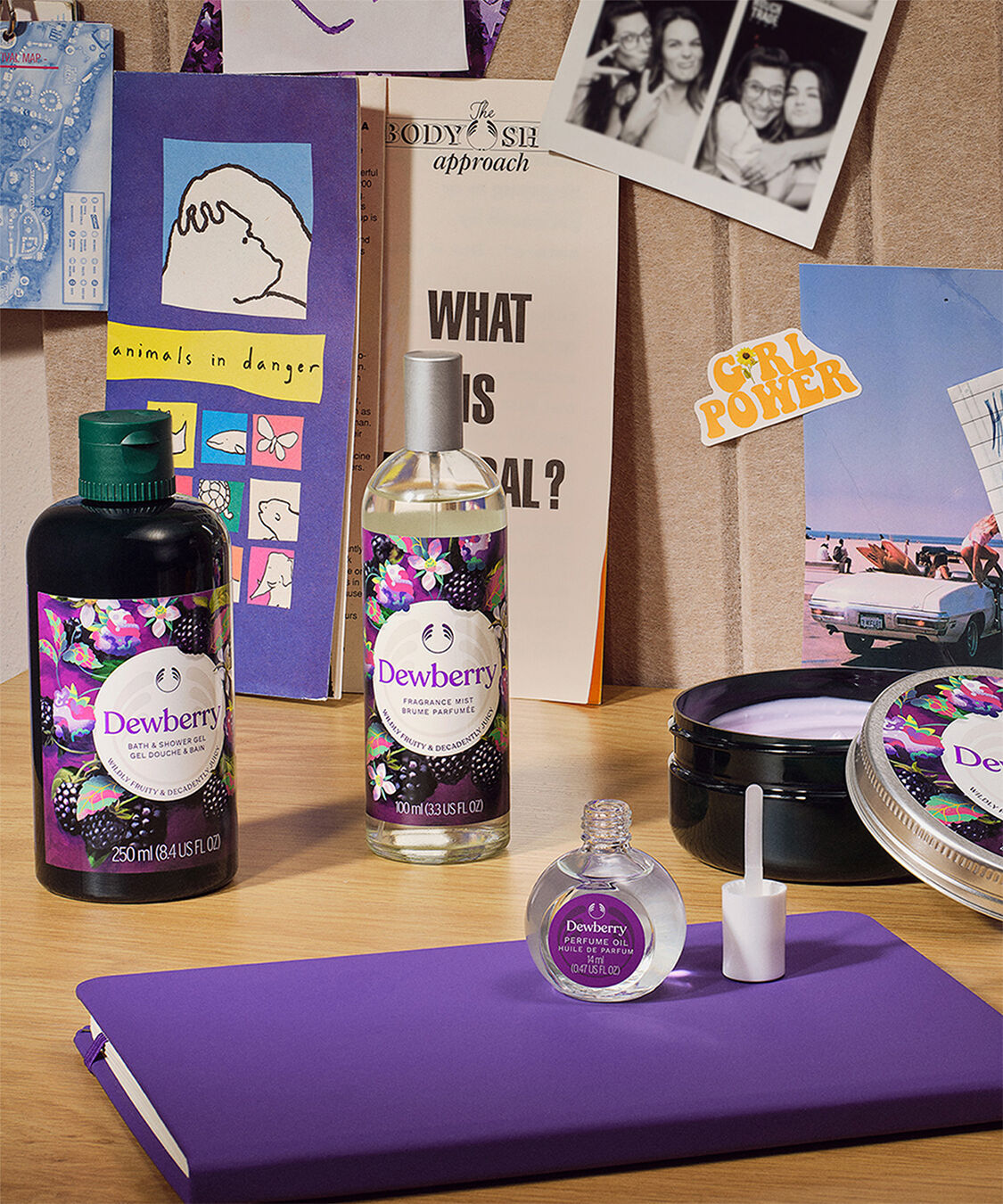 THE BODY SHOP「バス&シャワージェル デューベリー 250mL」|ボディクレンジング|