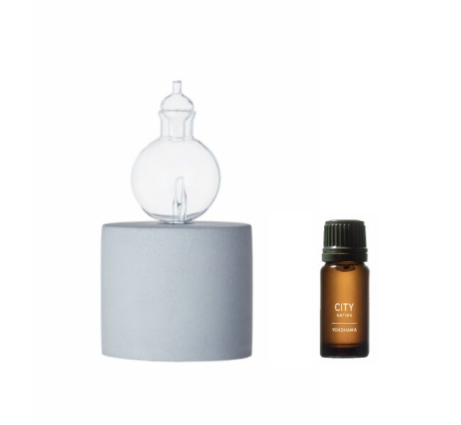 アットアロマ「ネブライジングディフューザー オーブ ＆City 横浜10ml セット」|アロマ・ルームフレグランス|その他