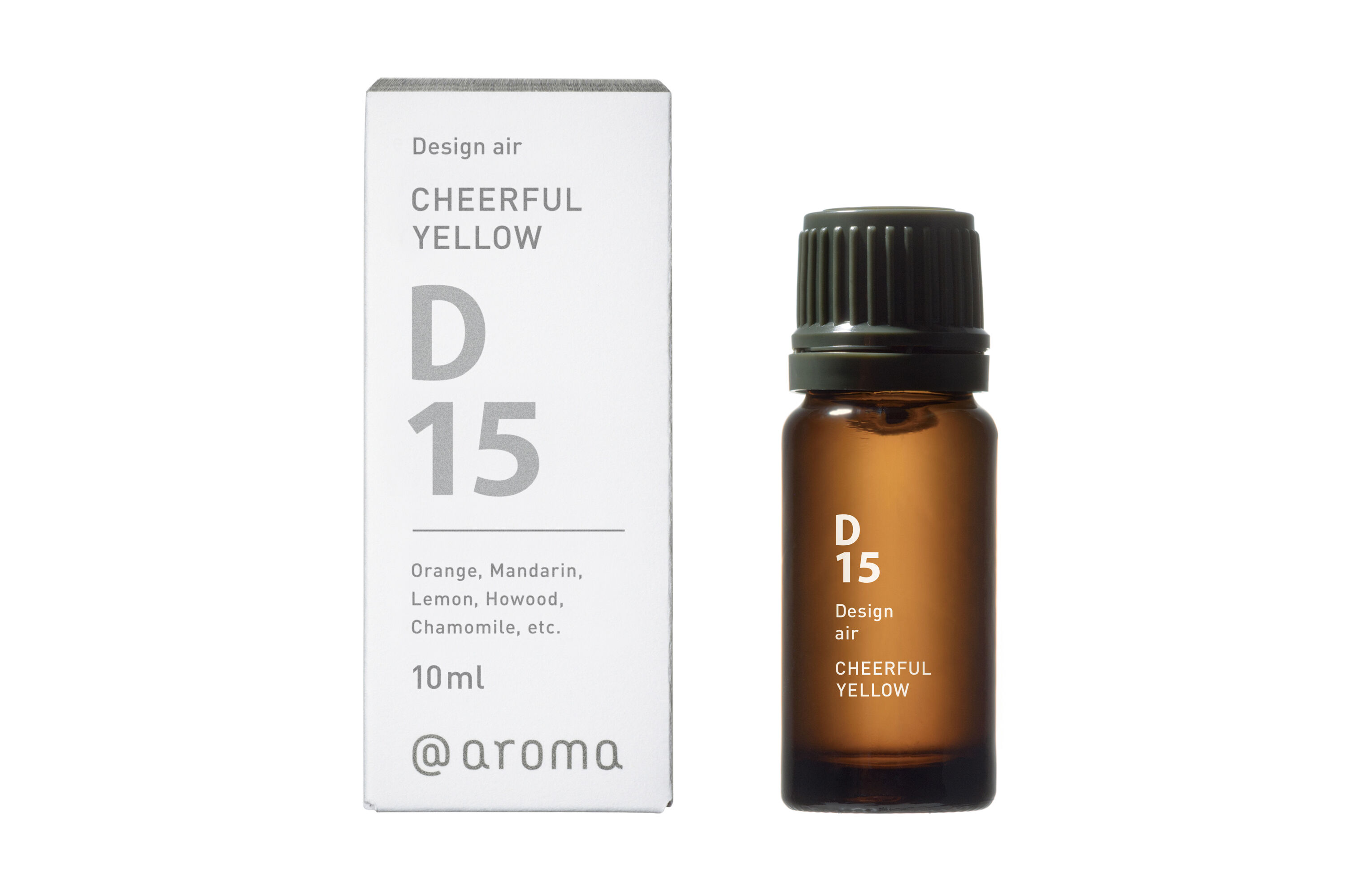 アットアロマ「D15 チアフルイエロー  10ml」|アロマ・ルームフレグランス|その他