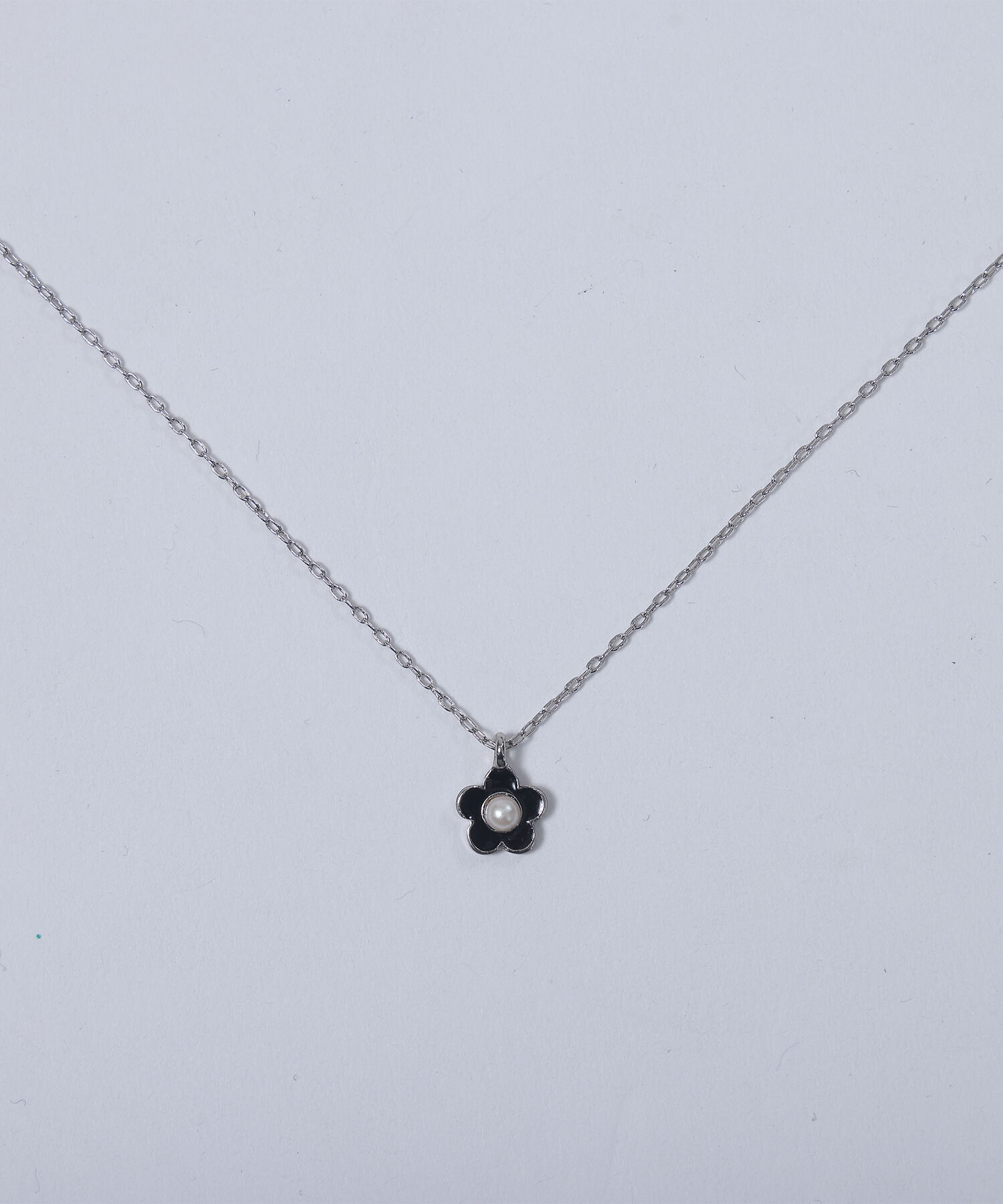 MARY QUANT「スモールエポデイジー ネックレス」|ネックレス|シルバー