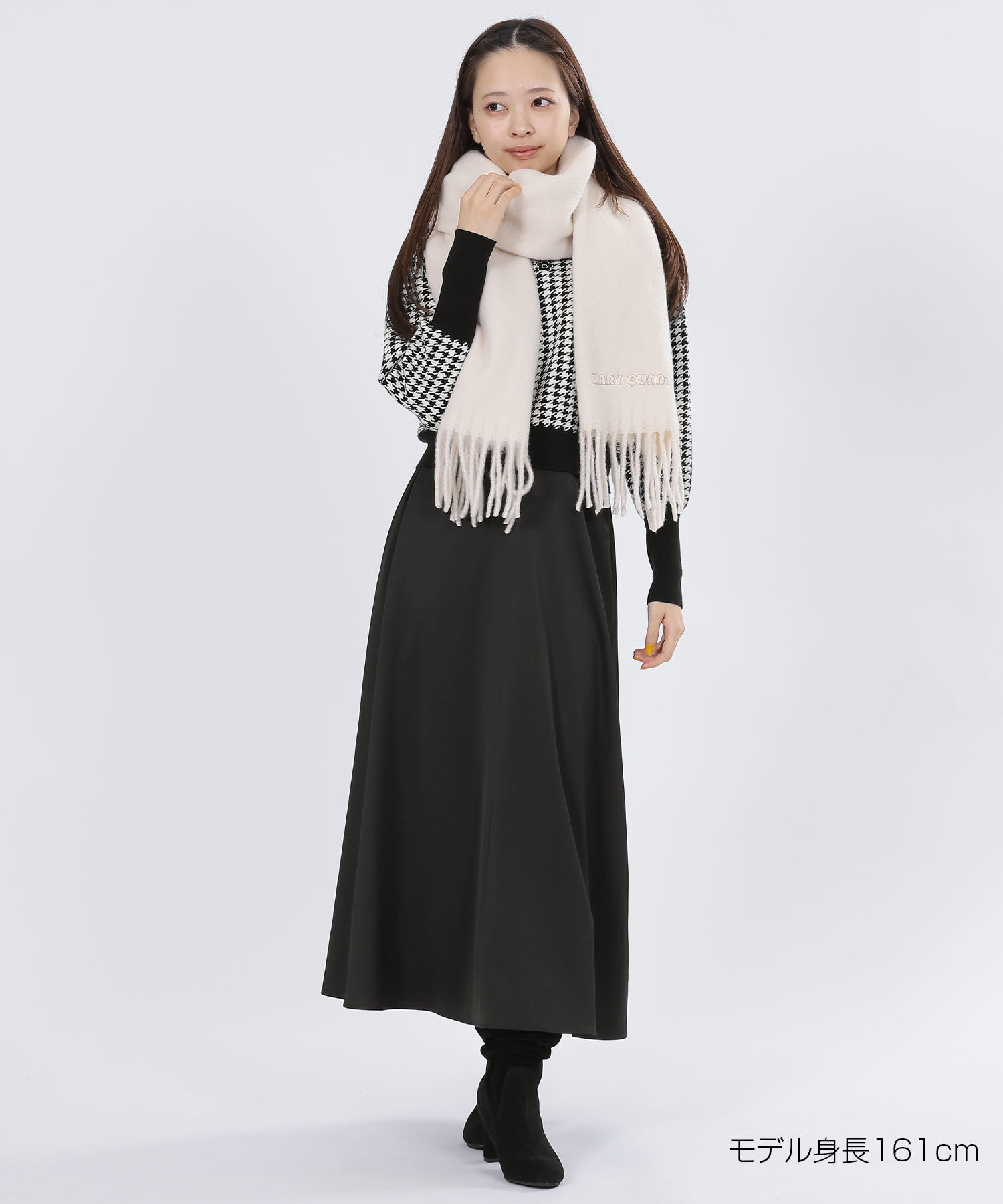 MARY QUANT「バックリボンニット プルオーバー」|シャツ・ブラウス|