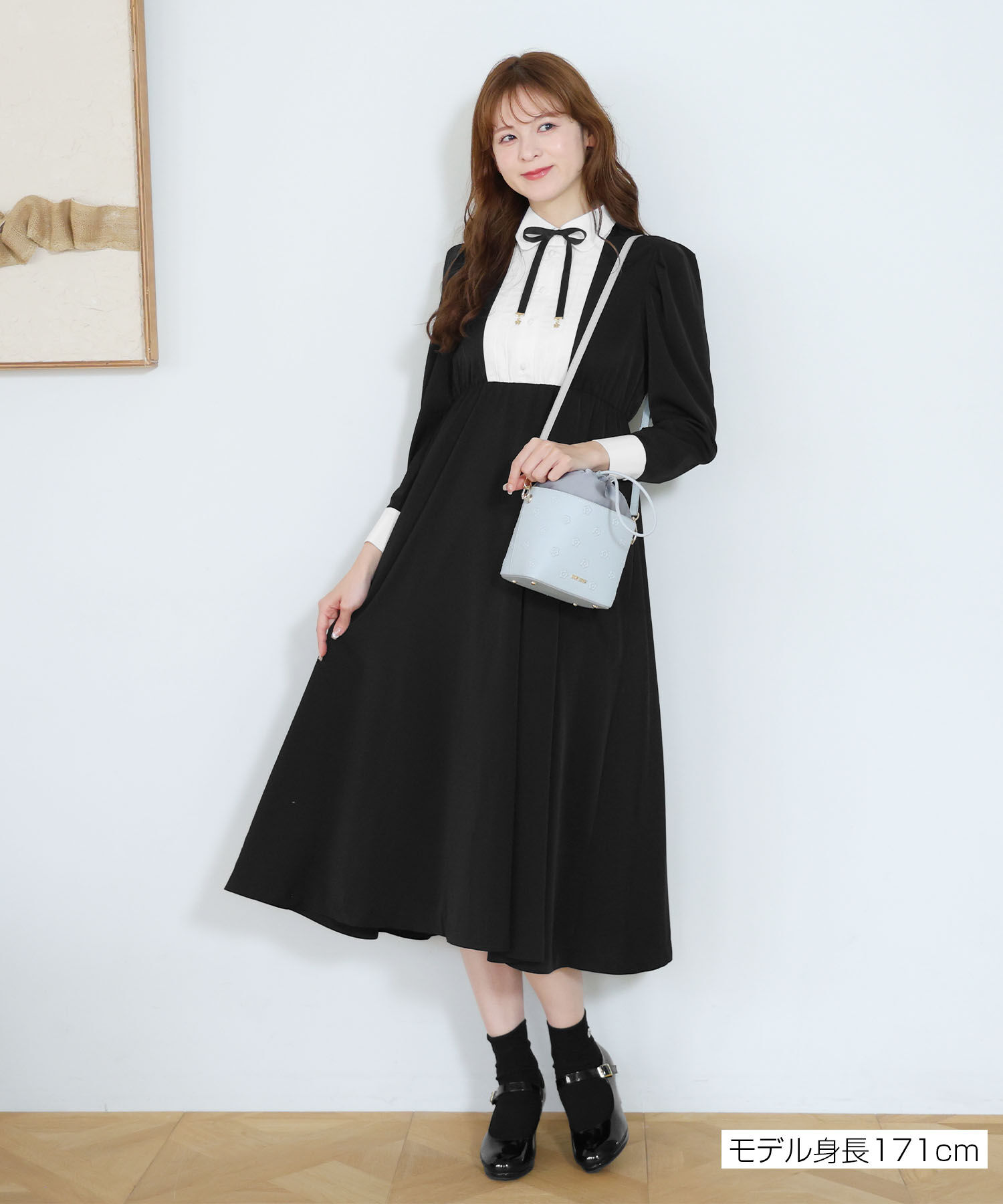 MARY QUANT「クラシカル ワンピース」|ワンピース|ブラック