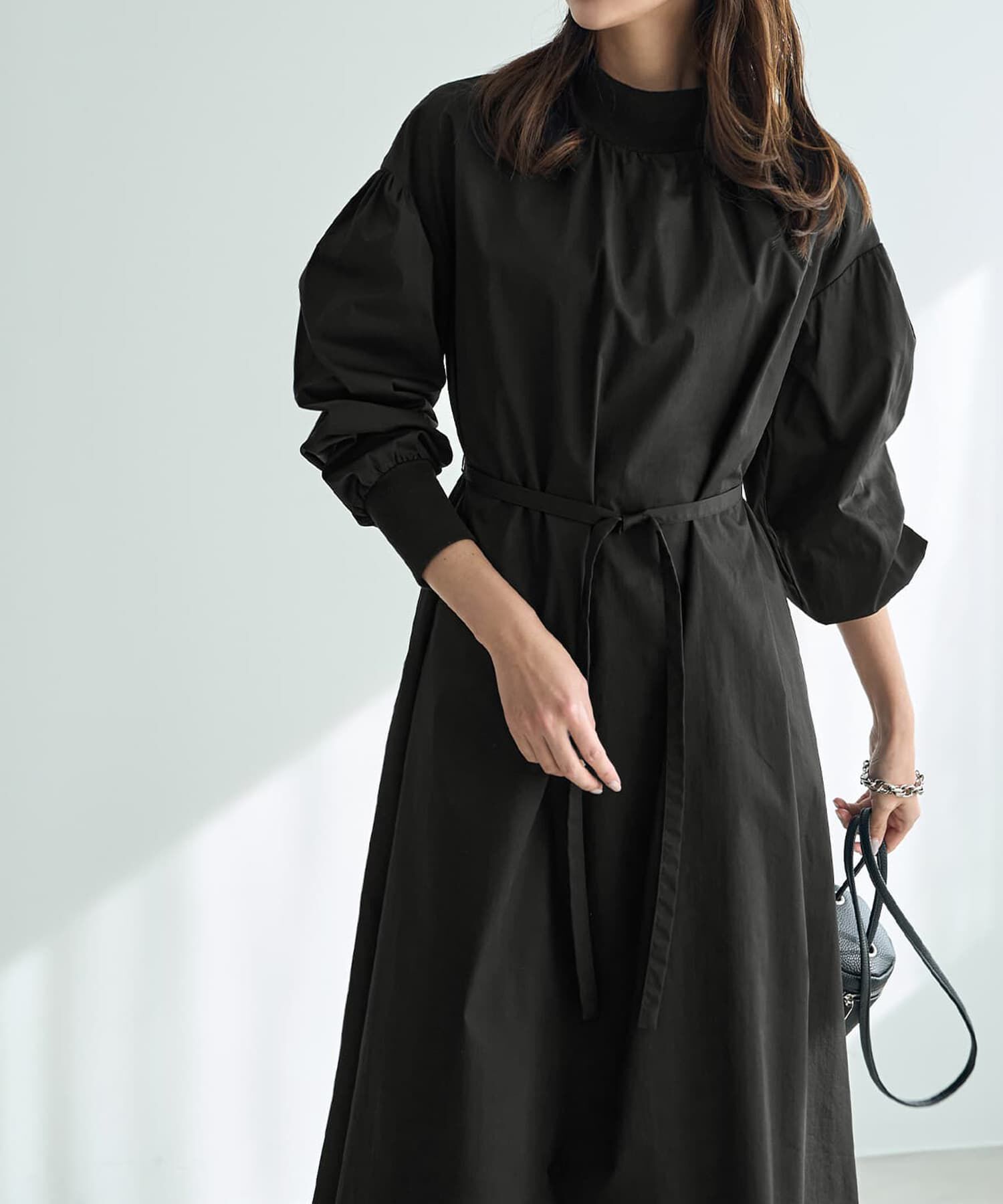 STYLE DELI「【LUXE】リブポイントロングワンピース」|ワンピース|