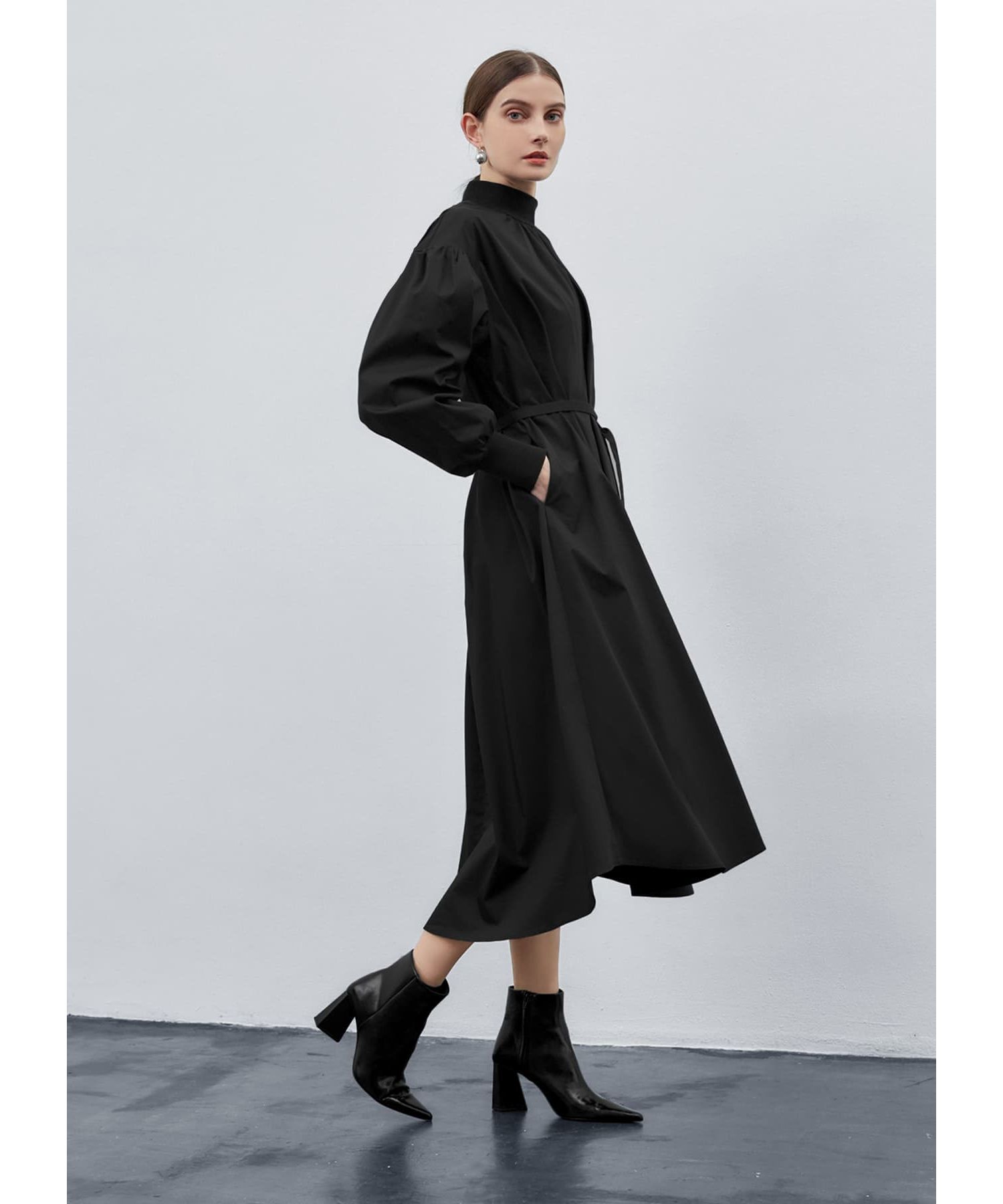 STYLE DELI「【LUXE】リブポイントロングワンピース」|ワンピース|