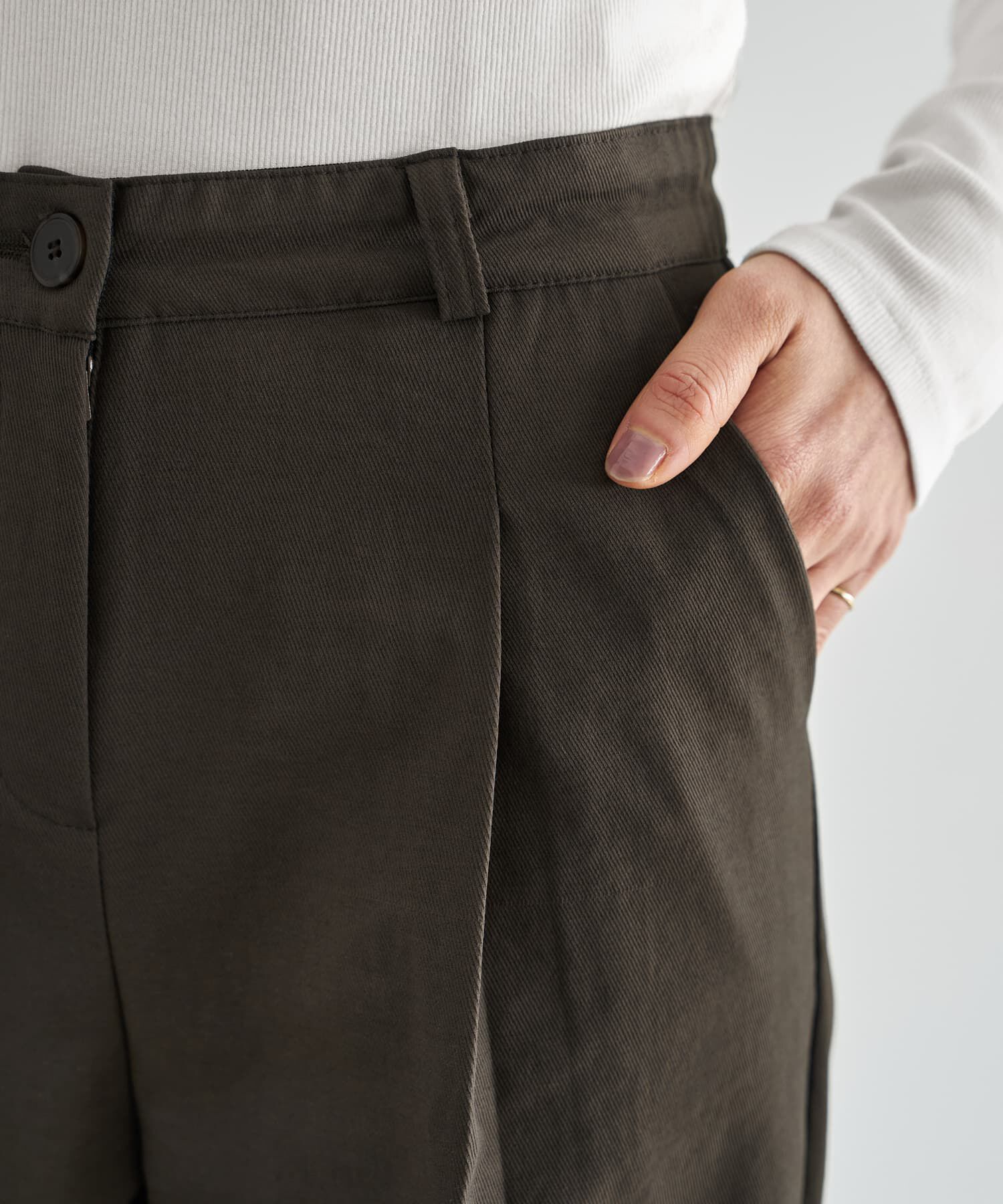 STYLE DELI「内ゴム伸縮ストレートパンツ」|その他|