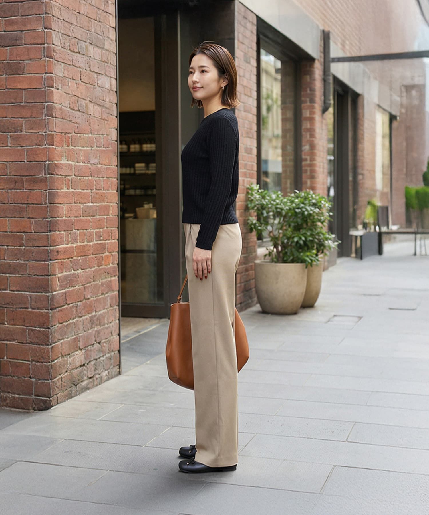 STYLE DELI「内ゴム伸縮ストレートパンツ」|その他|