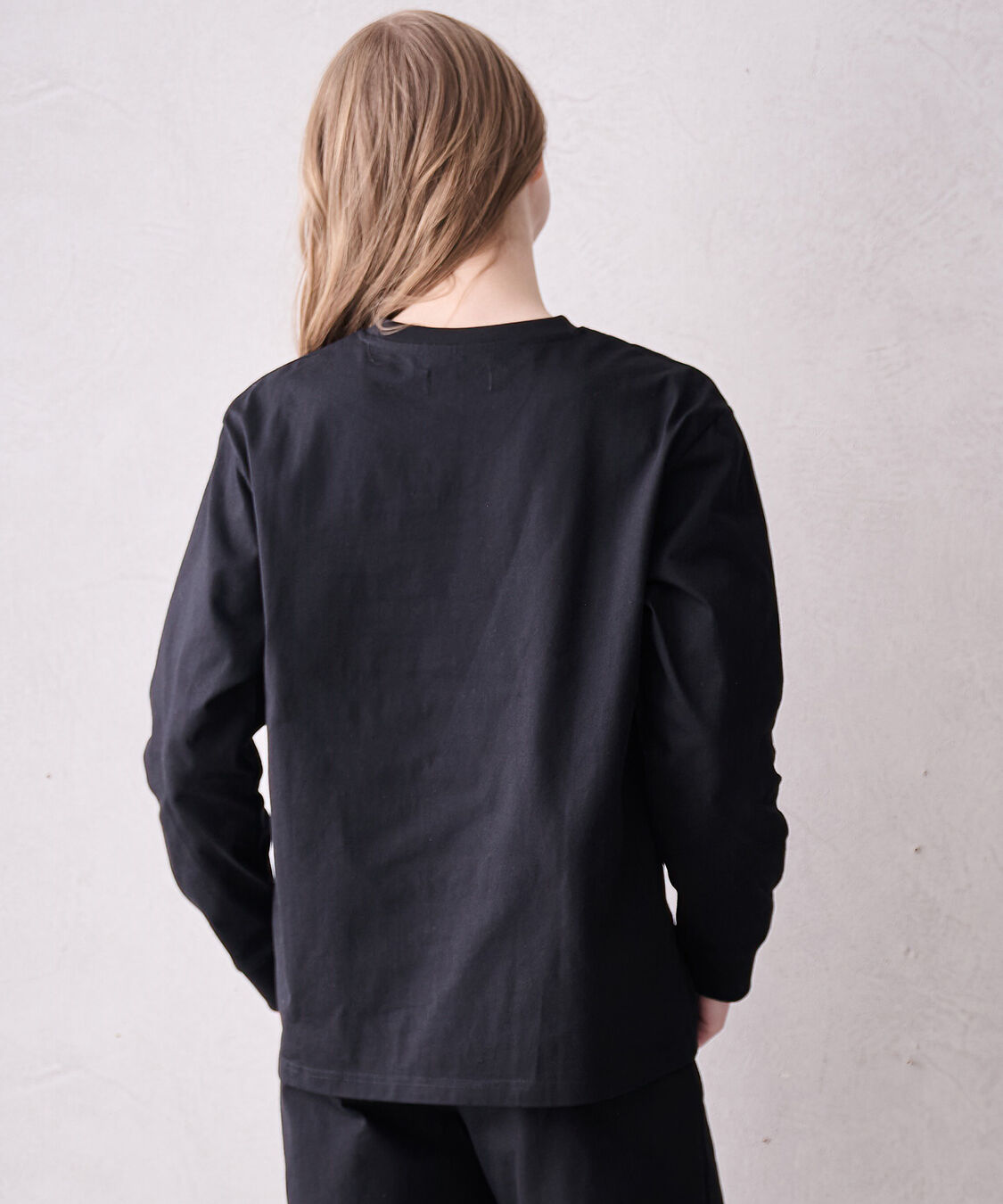 PAUL&JOE「ヌネット＆ジプシーワッペン　コットンロングTシャツ」|ルームウェア|