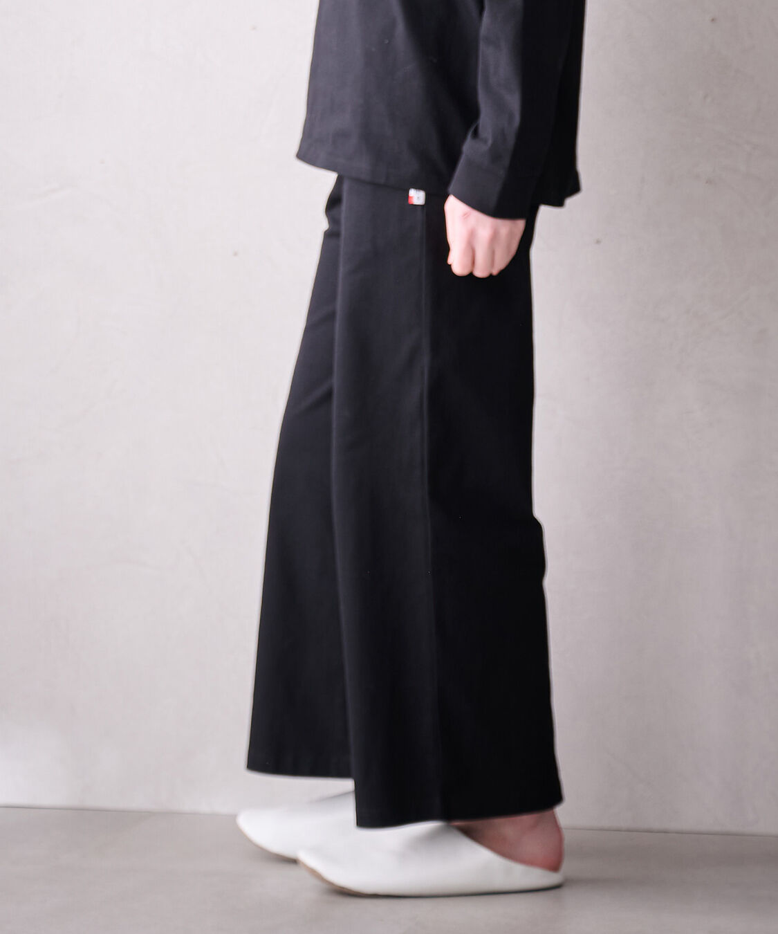 PAUL&JOE「ヌネット＆ジプシーワッペン　 コットン ロングパンツ」|ルームウェア|